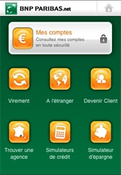 Le logiciel de la BNP Paribas semble être un succès sur l'AppStore Le logiciel de la BNP Paribas semble être un succès sur l'AppStore